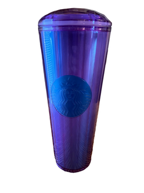 Starbucks Summer 2022 Purple Wisteria Kaleidoscope Dome Tumbler Venti 24oz